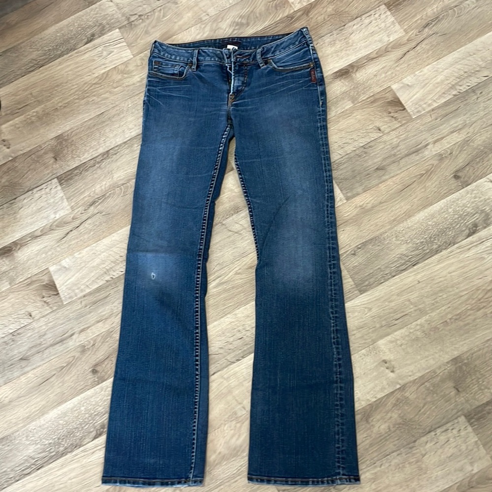 Silver jeans